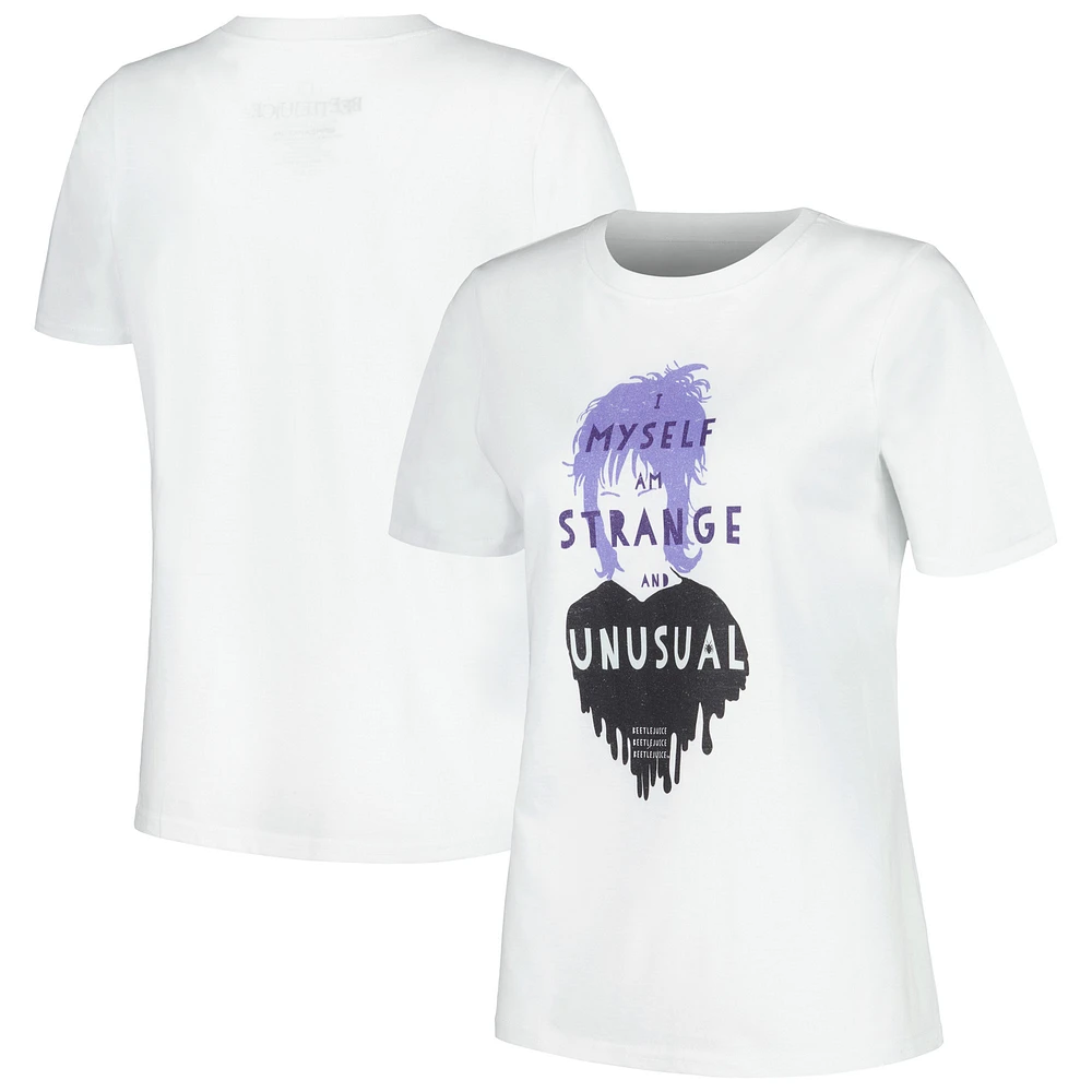Women's Ripple Junction White Beetlejuice Lydia T-Shirt