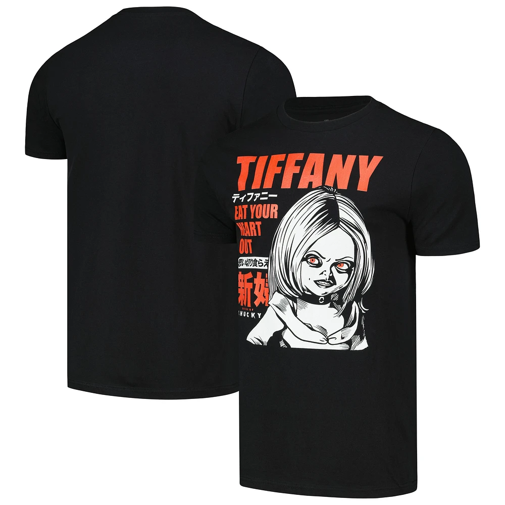 Men's Ripple Junction Black Chucky Tiffany Kanji T-Shirt