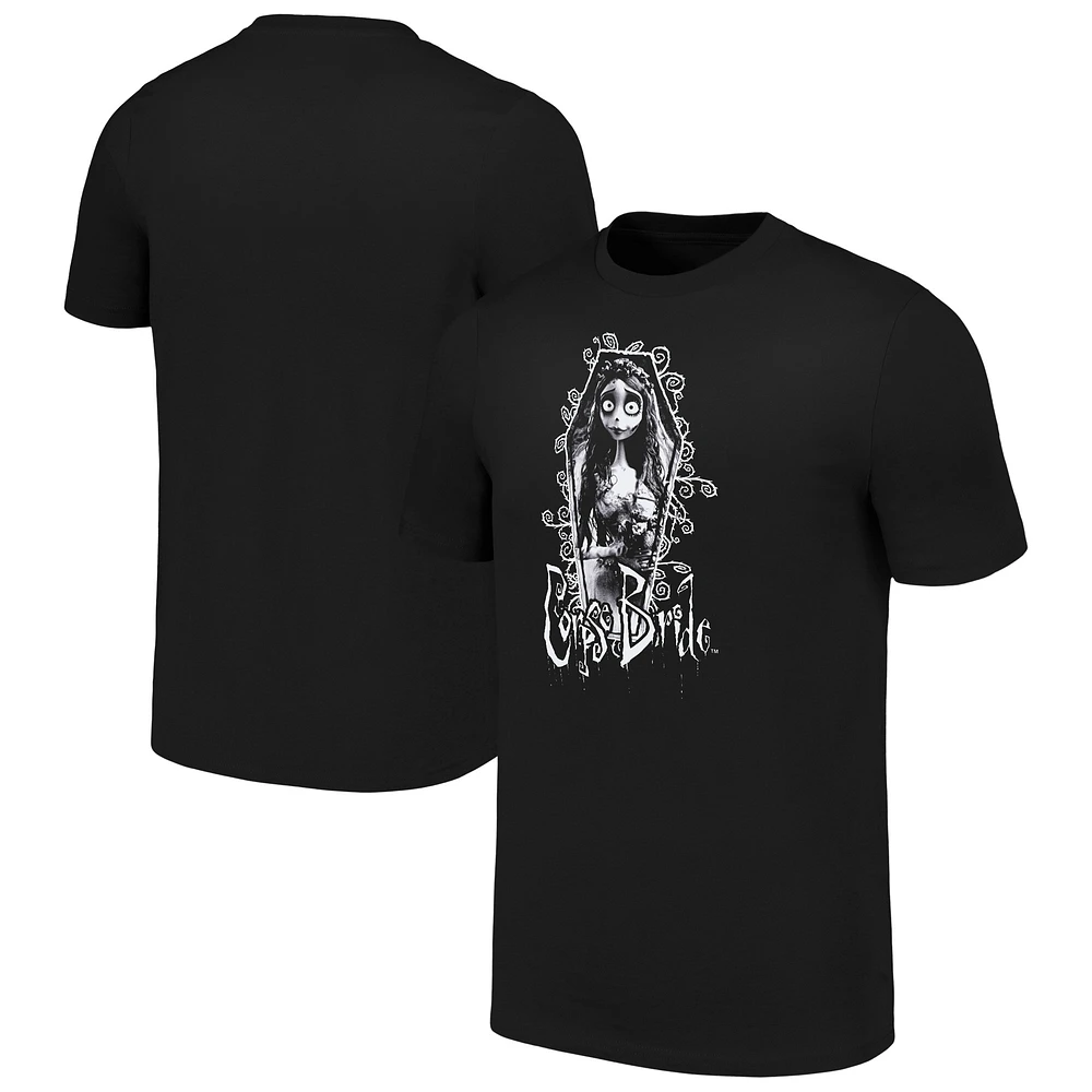 Men's Ripple Junction Black Corpse Bride Coffin T-Shirt