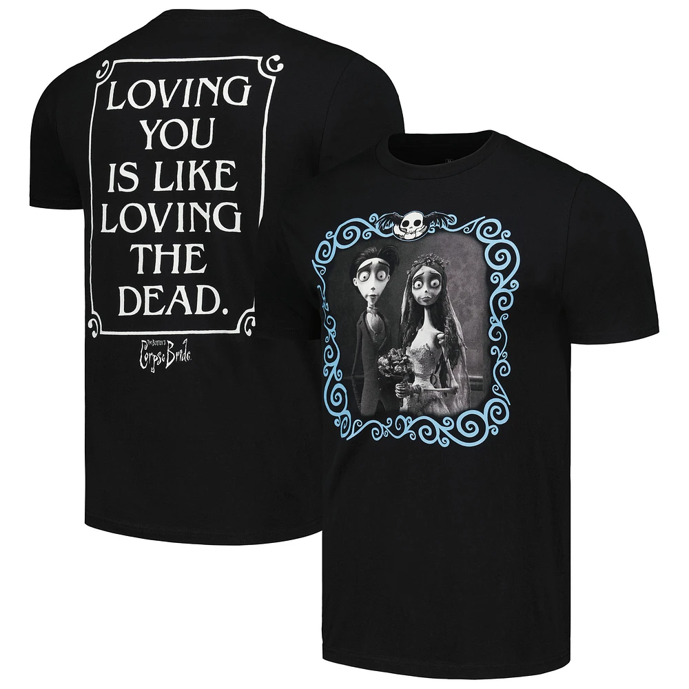 Men's Ripple Junction Black Corpse Bride Loving Dead T-Shirt