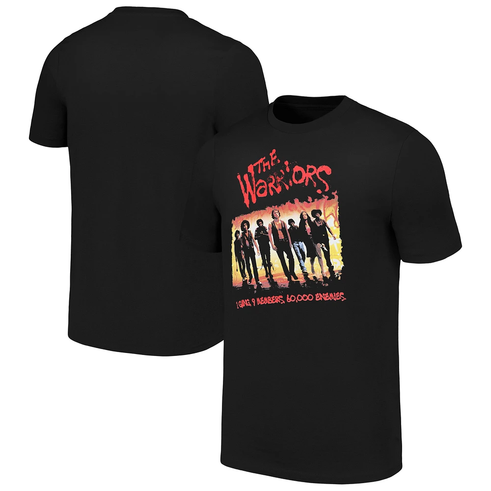 Men's Ripple Junction Black The Warriors Group T-Shirt