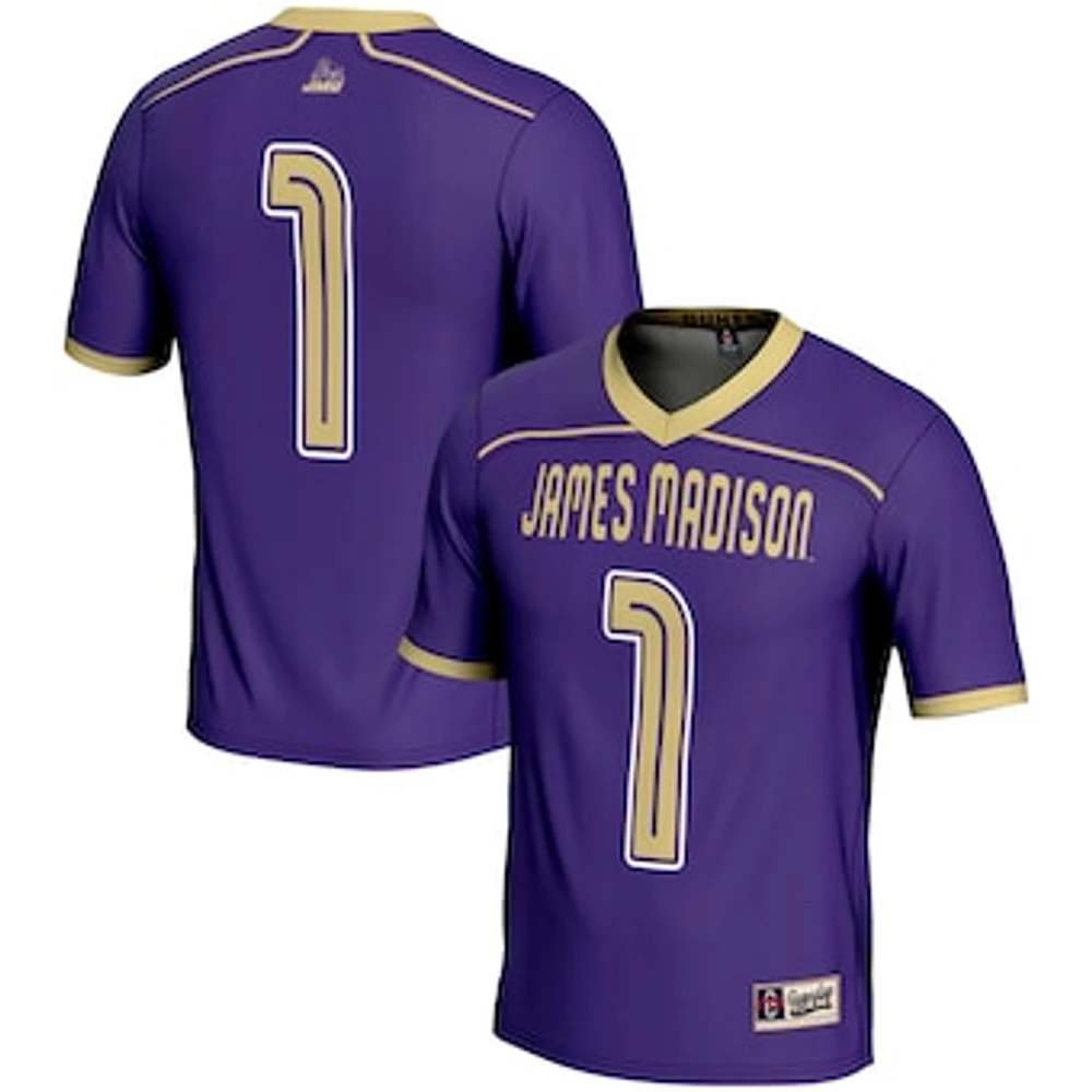 Men's GameDay Greats Purple James Madison Dukes #1 Lightweight Lacrosse Jersey