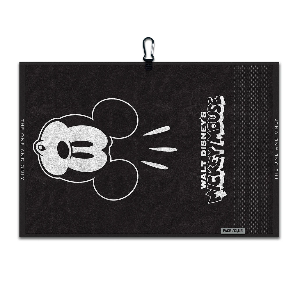 WinCraft Mickey Mouse 16" x 24" Face/Club Jacquard Golf Towel