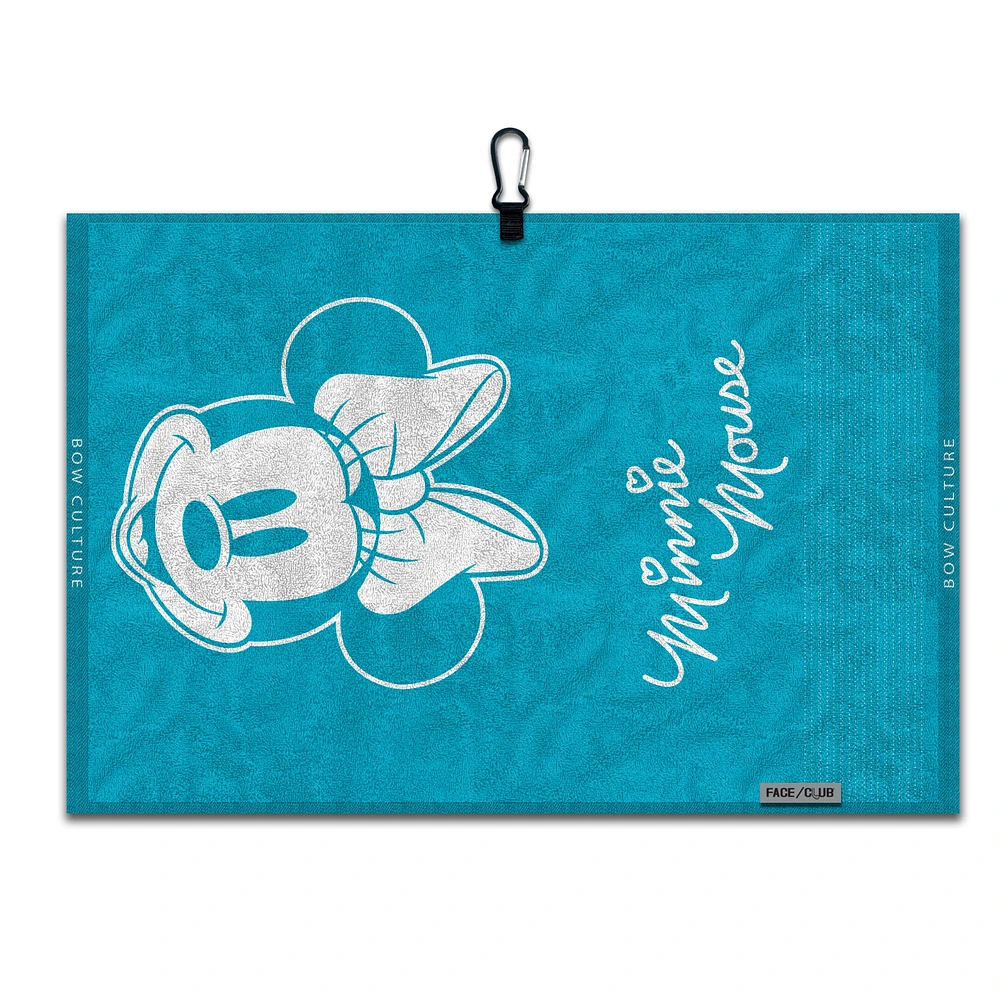 WinCraft Minnie Mouse 16" x 24" Face/Club Jacquard Golf Towel