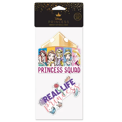 WinCraft Disney Princess 2-Pack 4" x 8" Perfect Cut Decal Set