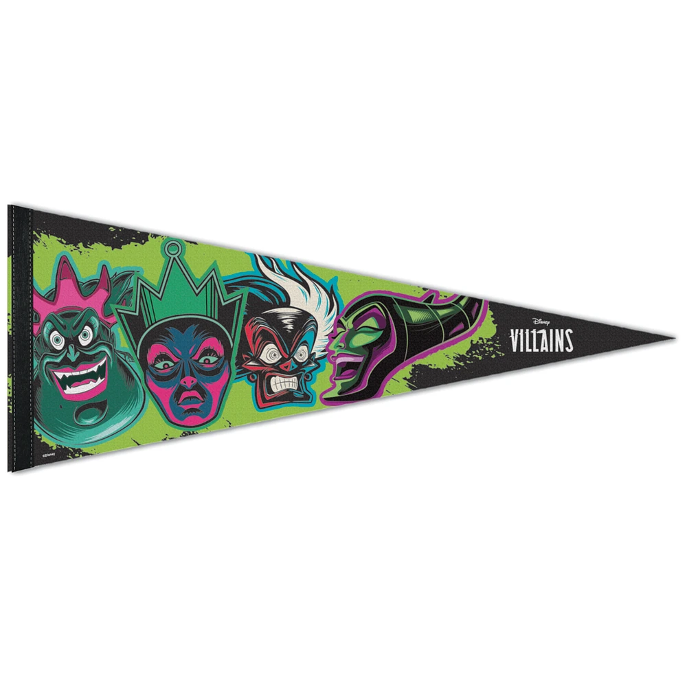 WinCraft Disney Villains 12" x 30" Premium Pennant