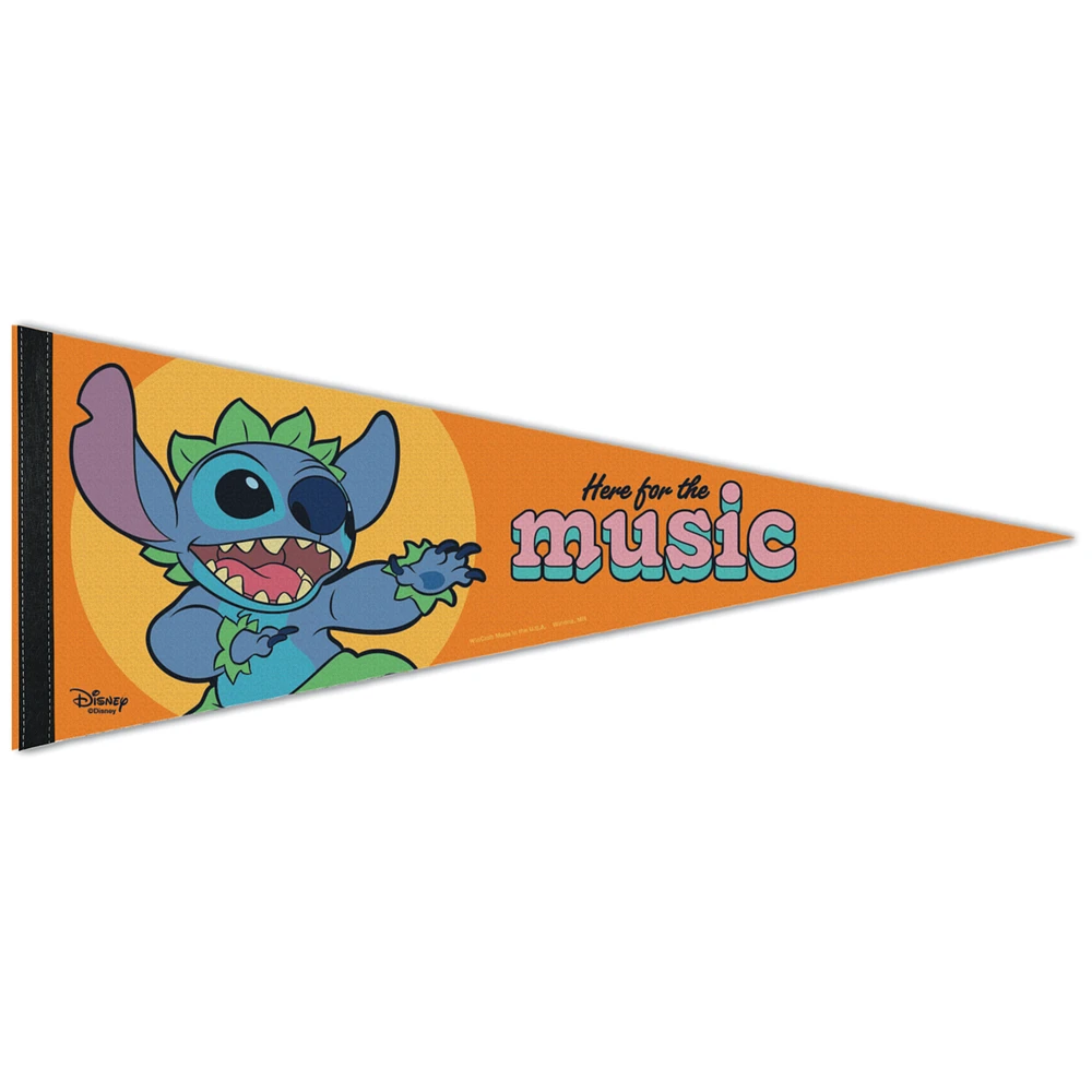 WinCraft Lilo and Stitch 12" x 30" Premium Pennant