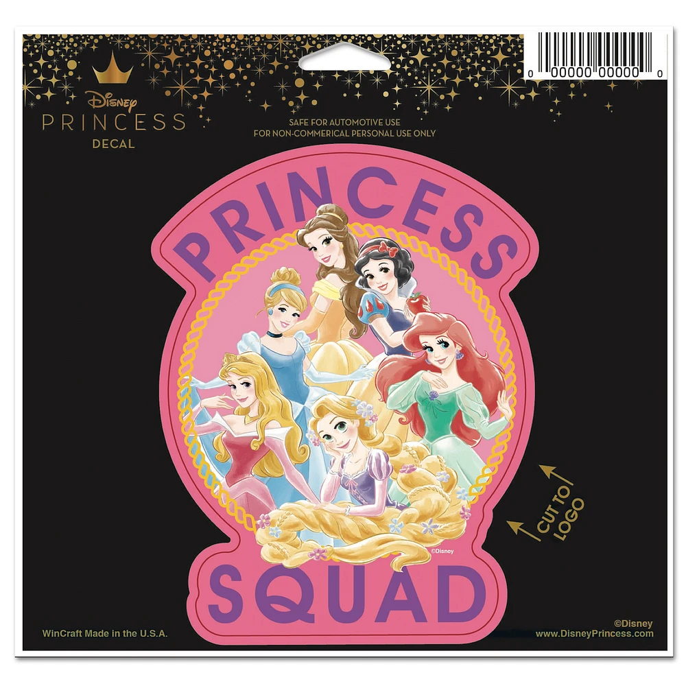 WinCraft Disney Princess 5" x 6" Multi-Use Decal