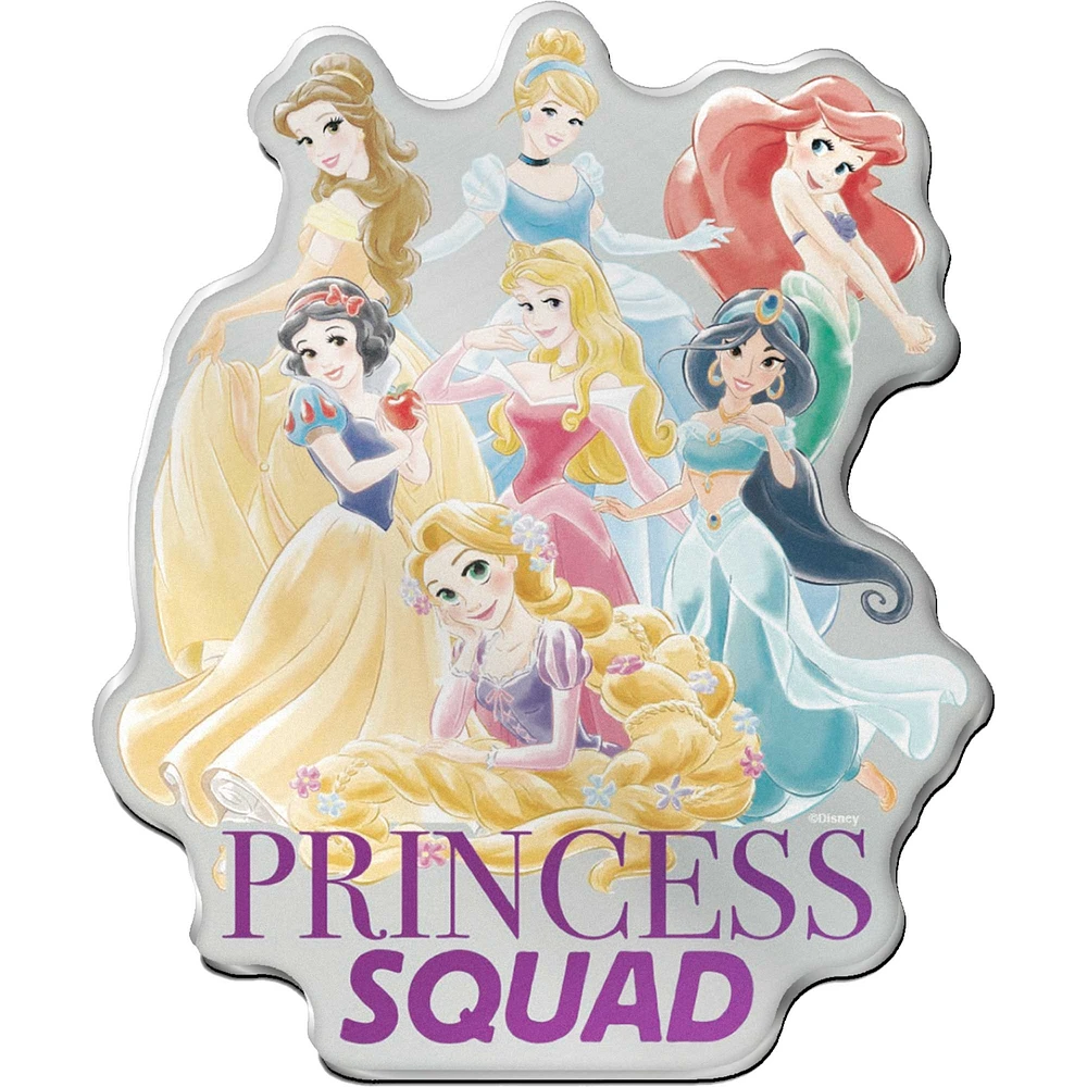 WinCraft Disney Princesses Acrylic Auto Emblem
