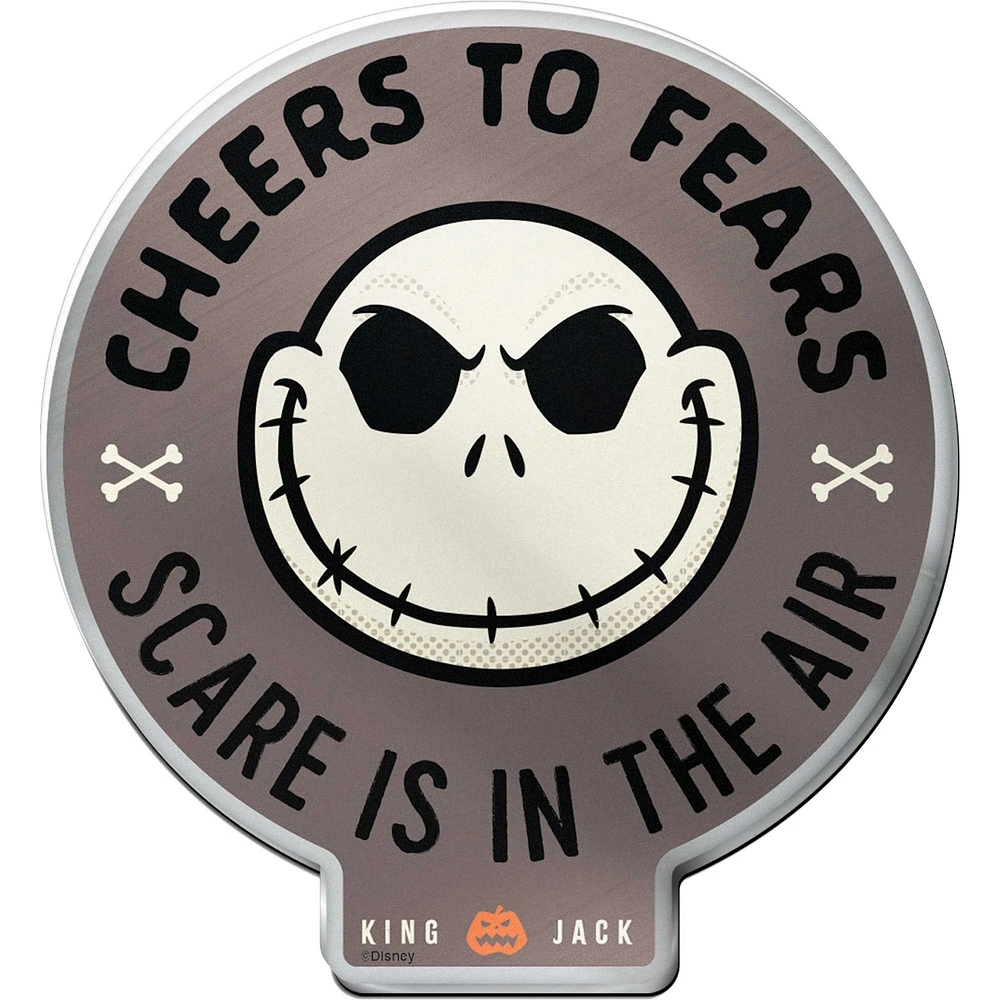 WinCraft Jack Skellington The Nightmare Before Christmas Acrylic Auto Emblem