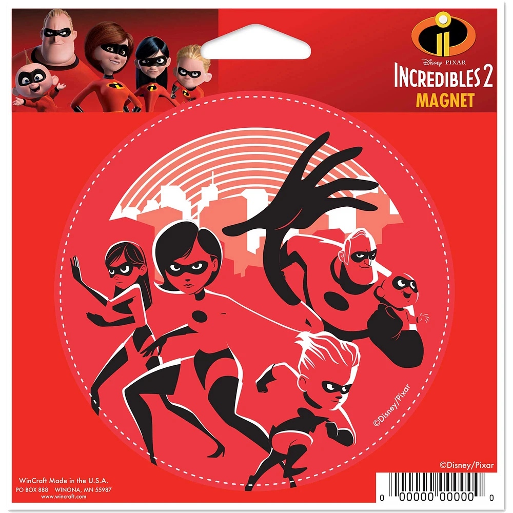 WinCraft The Incredibles 4.5" x 6" Indoor/Outdoor Magnet
