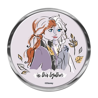 WinCraft Frozen Round Chrome Auto Emblem