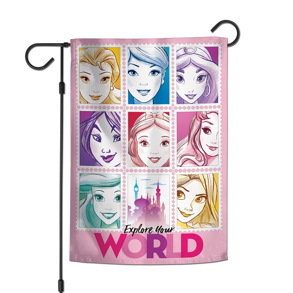 WinCraft Disney Princess 12.5" x 18" Double-Sided Garden Flag