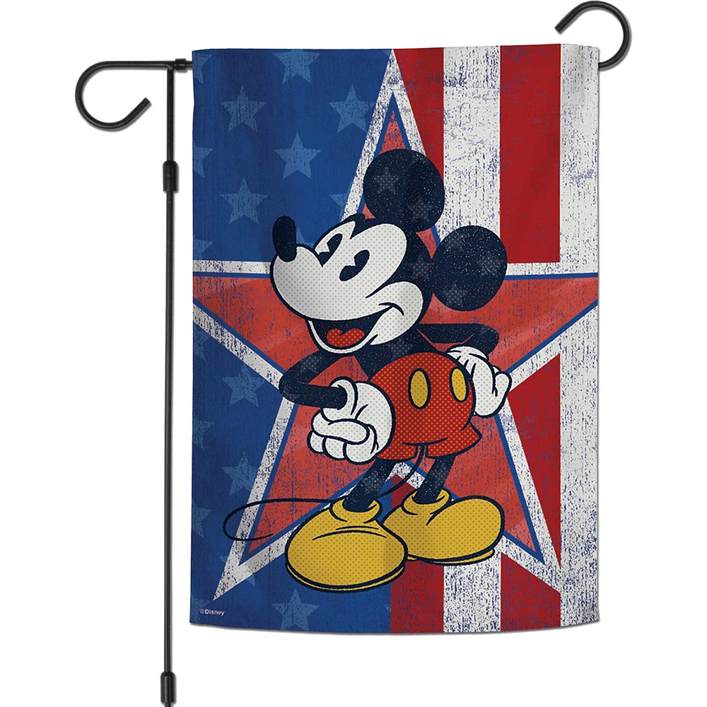 WinCraft Mickey & Friends 12.5" x 18" Double-Sided Garden Flag