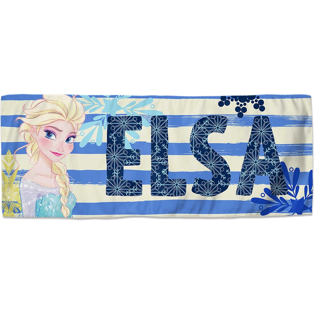 WinCraft Elsa Frozen 12" x 30" Double-Sided Cooling Towel
