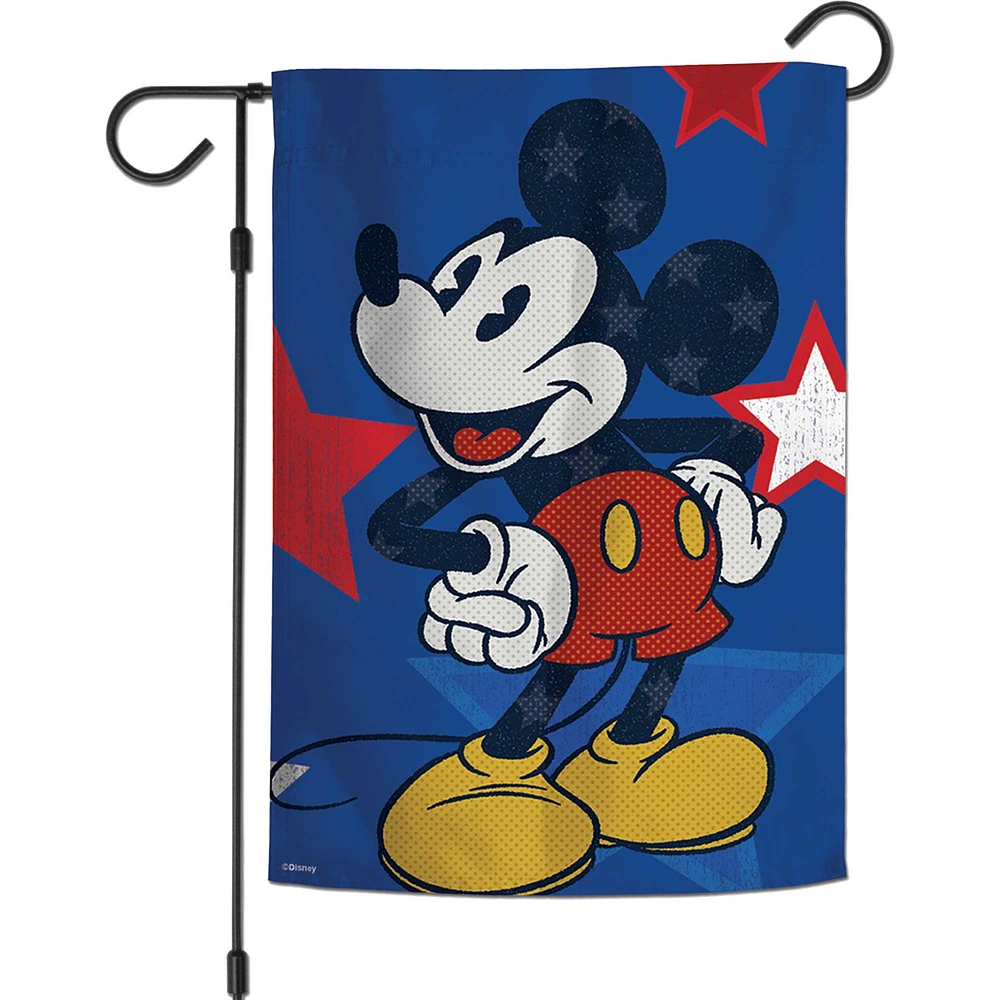 WinCraft Mickey Mouse 12.5" x 18" Double-Sided Garden Flag