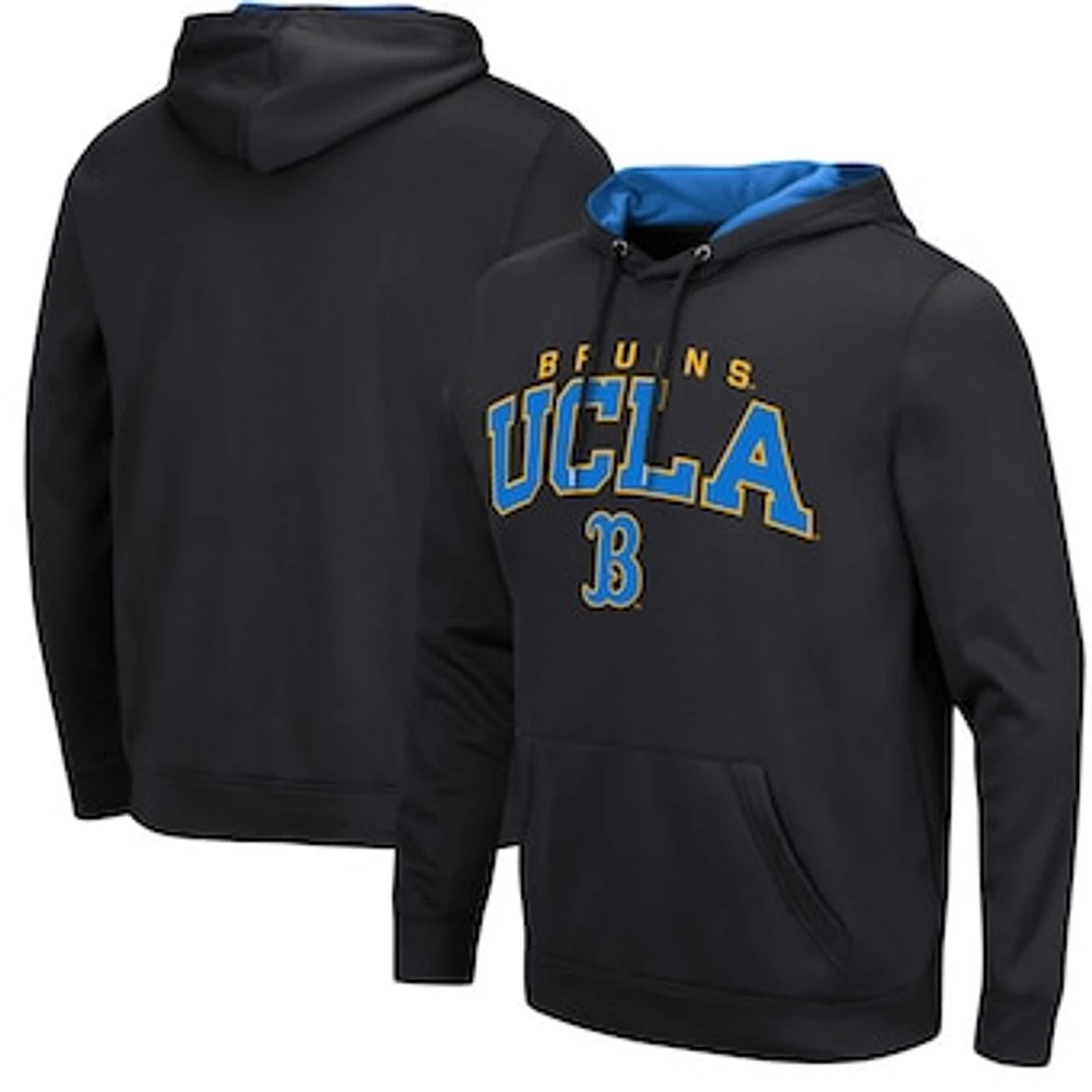 Men's Colosseum Black UCLA Bruins Resistance Pullover Hoodie