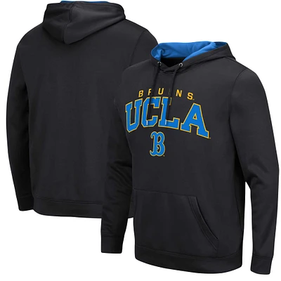 Men's Colosseum Black UCLA Bruins Resistance Pullover Hoodie