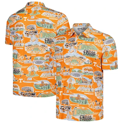Men's Reyn Spooner Tennessee Orange Volunteers Scenic Polo
