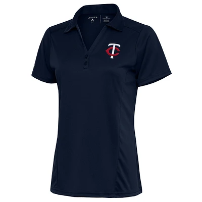 Women's Antigua Navy Minnesota Twins Tribute Polo