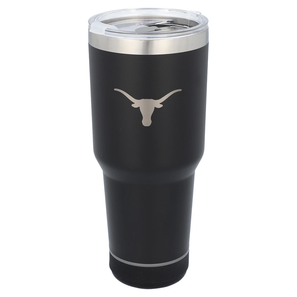 The Memory Company Texas Longhorns 30oz. Stainless Steel LED Bluetooth Tumbler