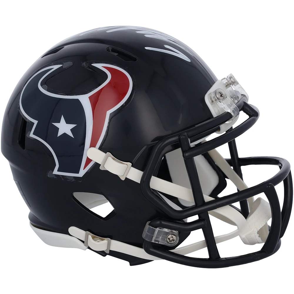 Fanatics Authentic C.J. Stroud Houston Texans Autographed Riddell Speed Mini Helmet