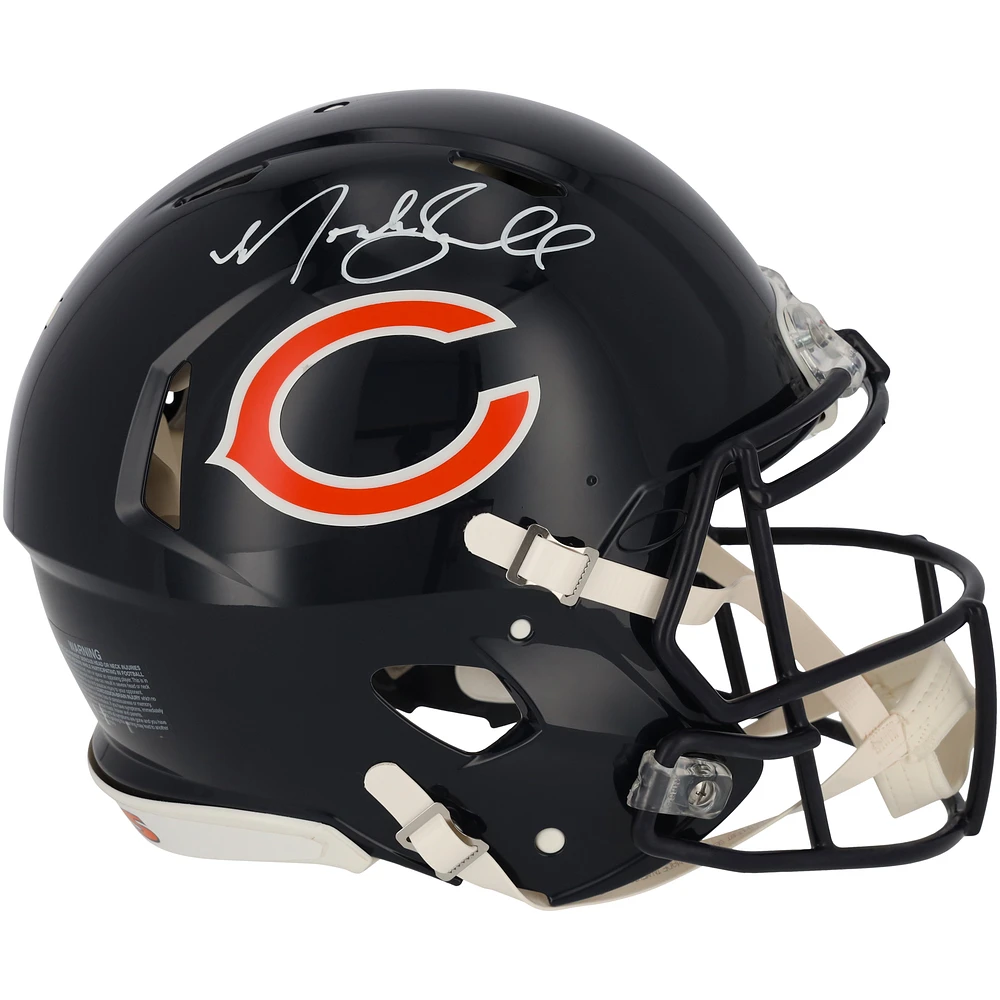 Fanatics Authentic Noah Sewell Chicago Bears 2023 NFL Draft Pick Autographed Riddell Speed Authentic Helmet