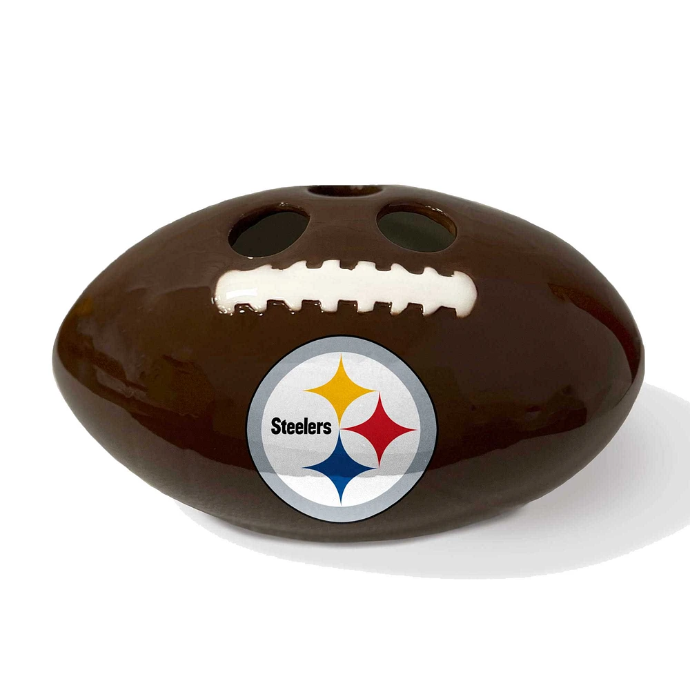 Pegasus Pittsburgh Steelers Team Ball Toothbrush Holder