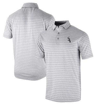 Men's Columbia Gray Chicago White Sox Omni-Wick Post Round Polo