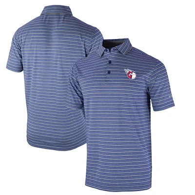 Men's Columbia Navy Cleveland Guardians Omni-Wick Post Round Polo