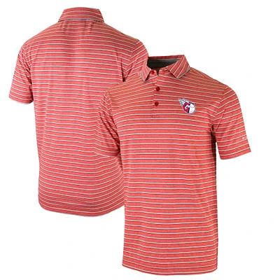 Men's Columbia Red Cleveland Guardians Omni-Wick Post Round Polo