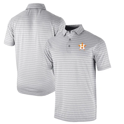 Men's Columbia Gray Houston Astros Omni-Wick Post Round Polo