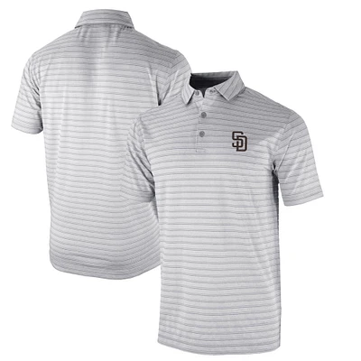 Men's Columbia Gray San Diego Padres Omni-Wick Post Round Polo