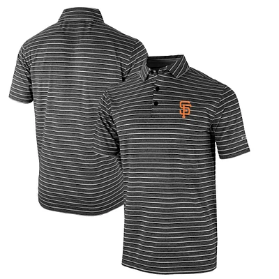 Men's Columbia Black San Francisco Giants Omni-Wick Post Round Polo