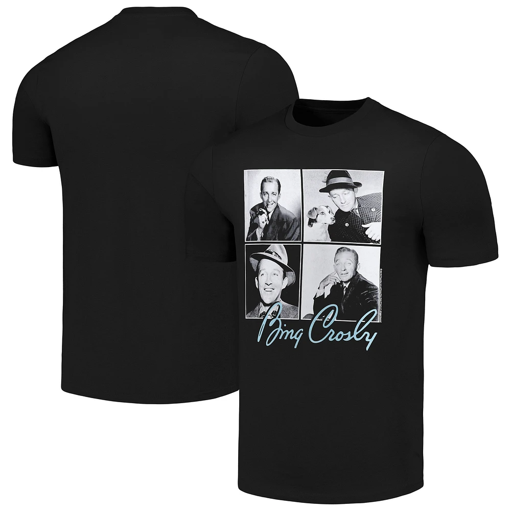 Men's Black Bing Crosby Four Square T-Shirt
