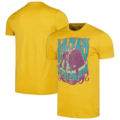 Men's Gold Janis Joplin Sing From The Soul T-Shirt