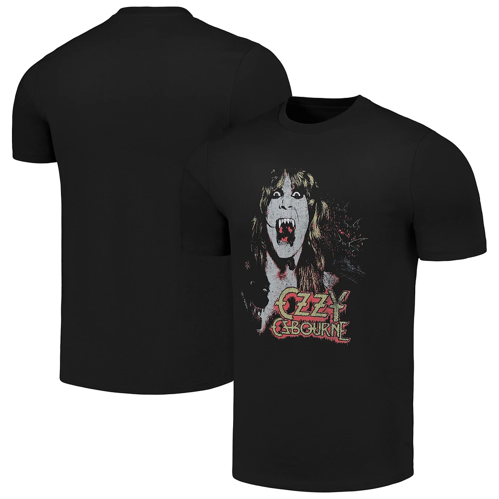 Men's Black Ozzy Osbourne Vampire T-Shirt
