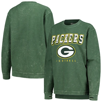 Women's G-III 4Her by Carl Banks Green Bay Packers Comfy Cord Pullover Sweatshirt
