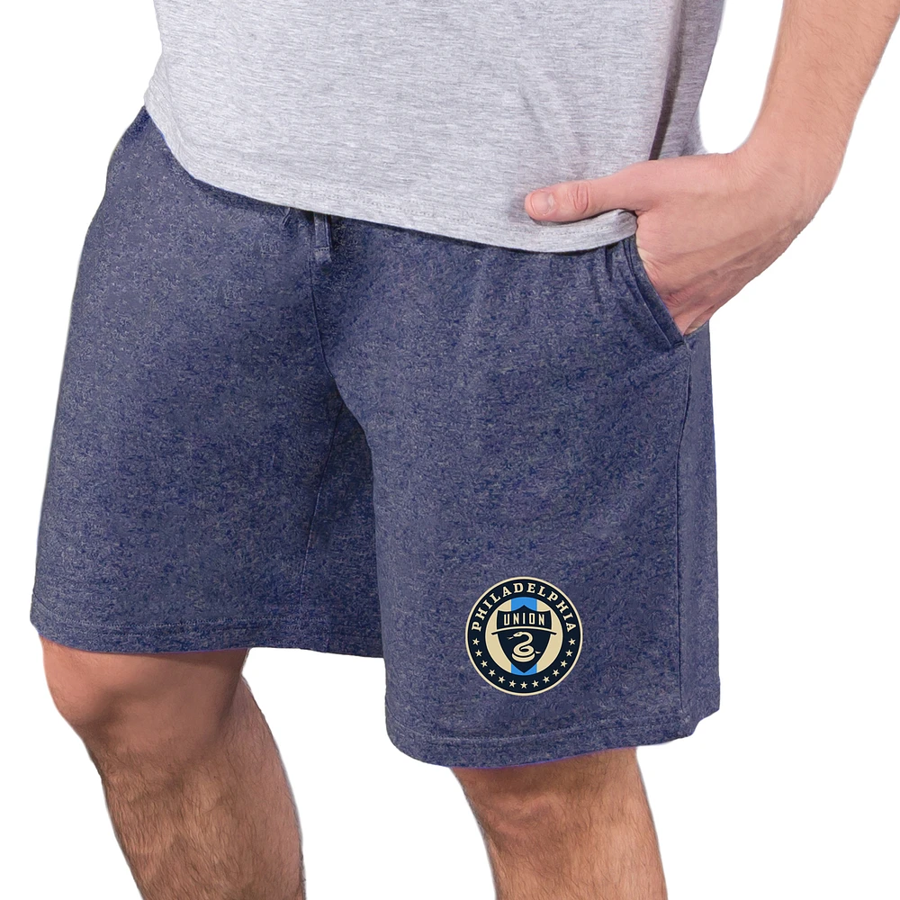 Men's Concepts Sport Navy Philadelphia Union Quest Knit Jam Shorts