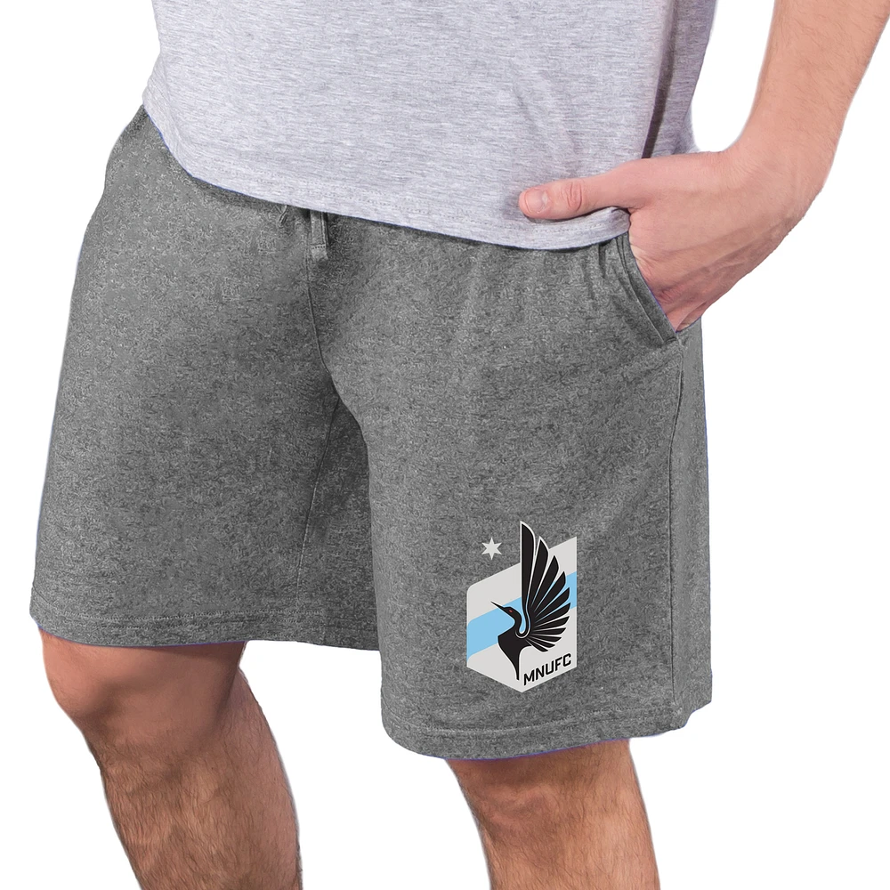 Men's Concepts Sport Charcoal Minnesota United FC Quest Knit Jam Shorts