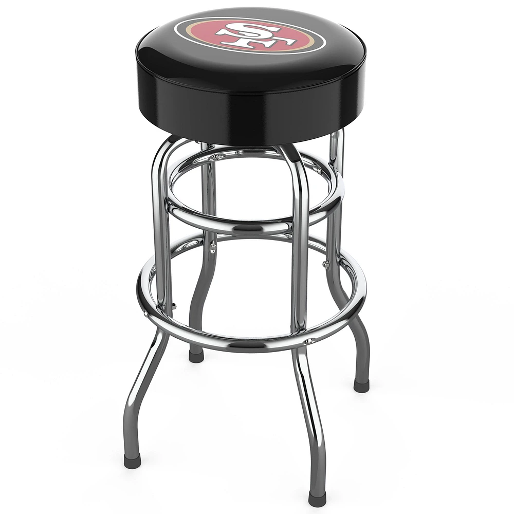 Imperial San Francisco 49ers Team Chrome Bar Stool