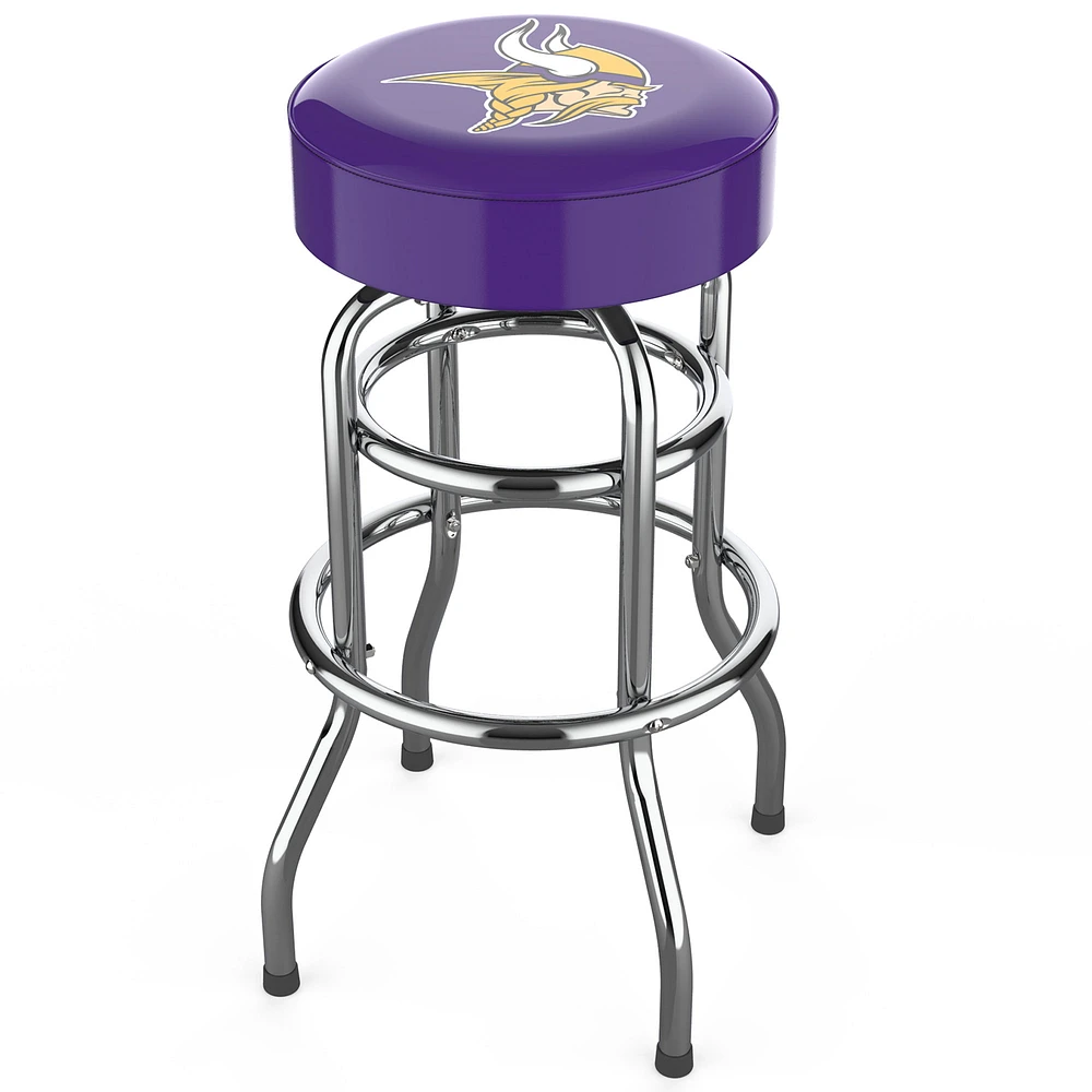 Imperial Minnesota Vikings Team Chrome Bar Stool