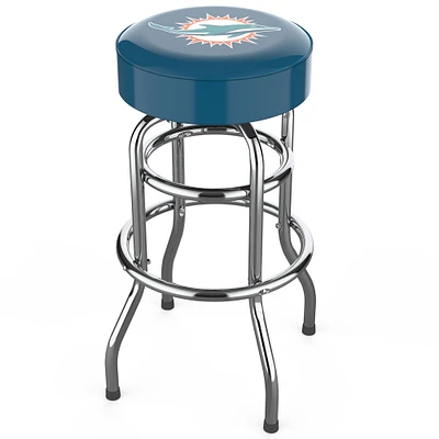 Imperial Miami Dolphins Team Chrome Bar Stool