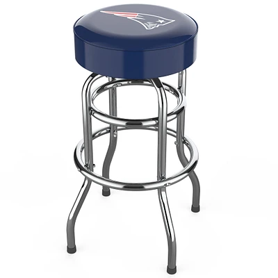 Imperial New England Patriots Team Chrome Bar Stool