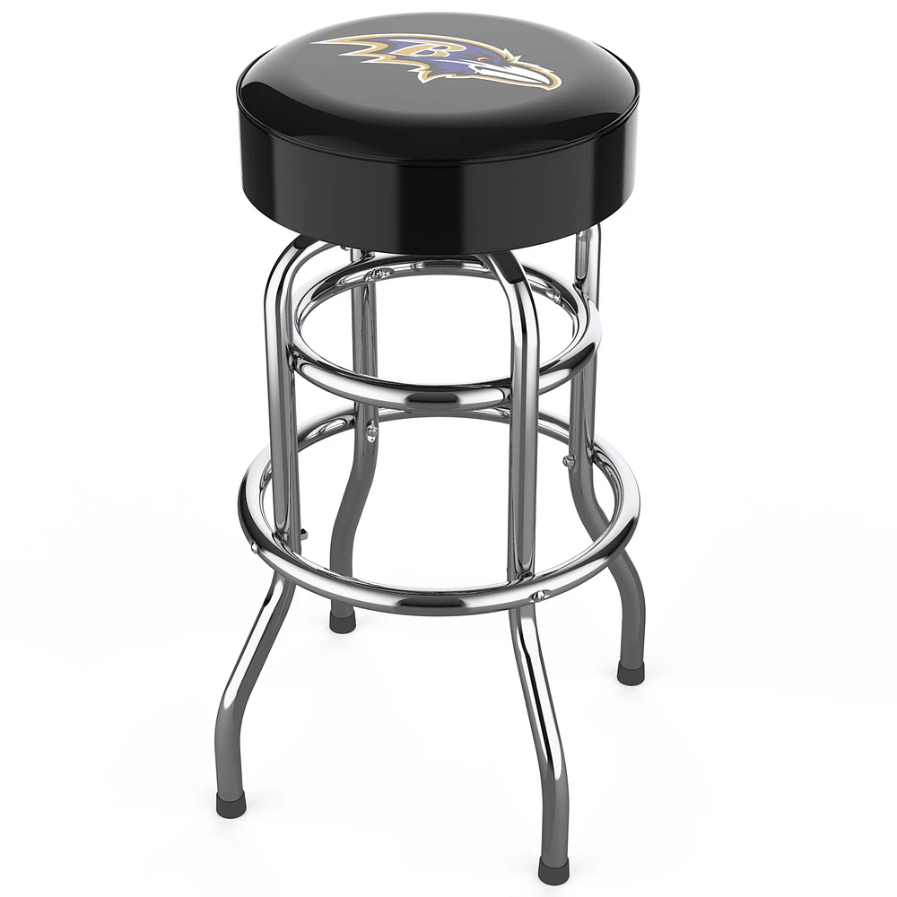 Imperial Baltimore Ravens Team Chrome Bar Stool