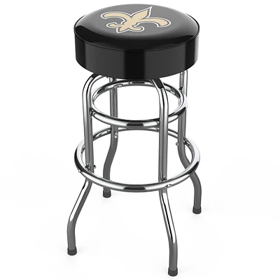 Imperial New Orleans Saints Team Chrome Bar Stool