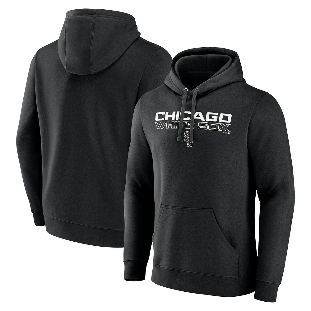 Men's Black Chicago White Sox Series Sweep Pullover Hoodie