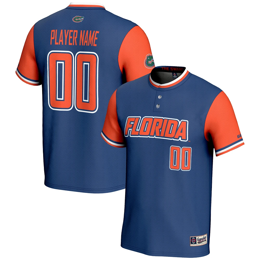 Unisex GameDay Greats Royal Florida Gators NIL Pick-A-Player Lightweight Softball Jersey