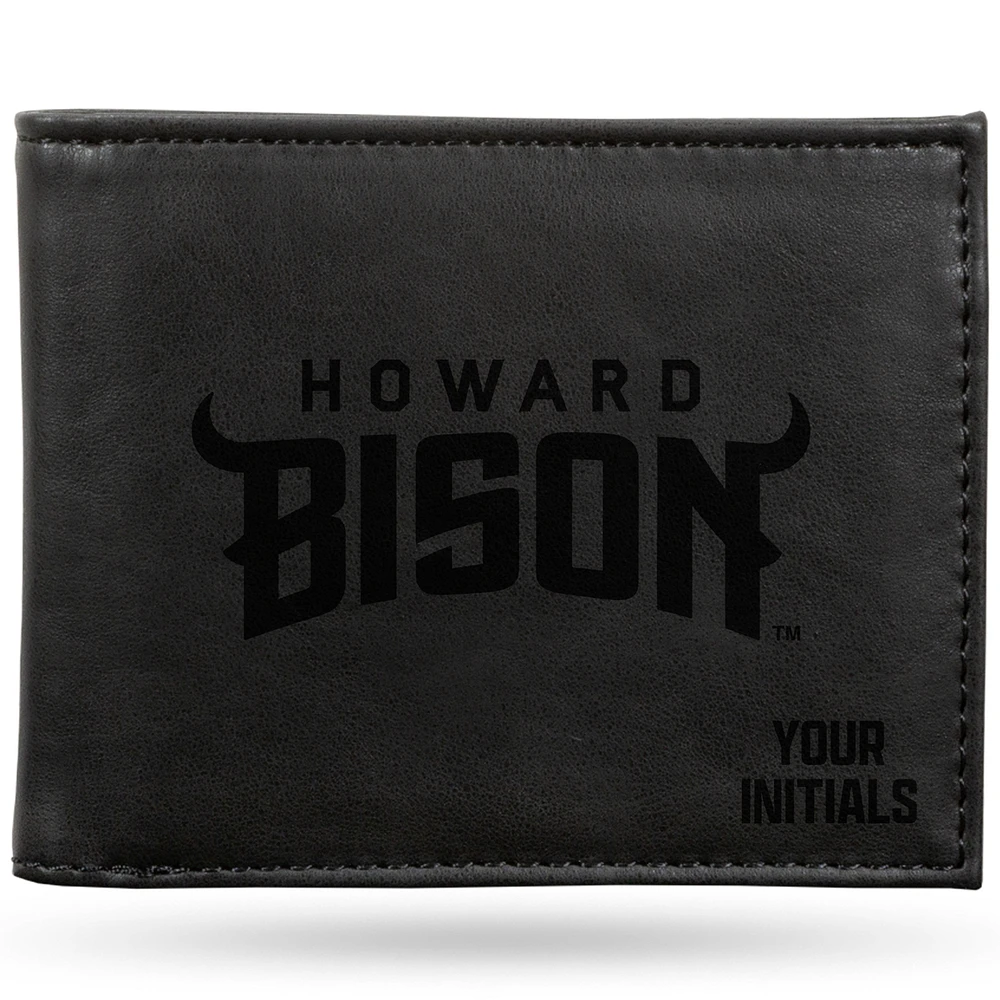 Howard Bison Personalized Billfold Wallet