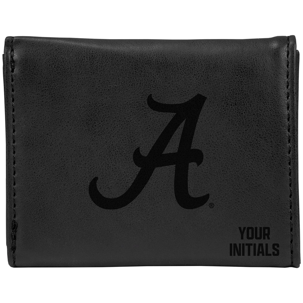 Alabama Crimson Tide Personalized Trifold Wallet